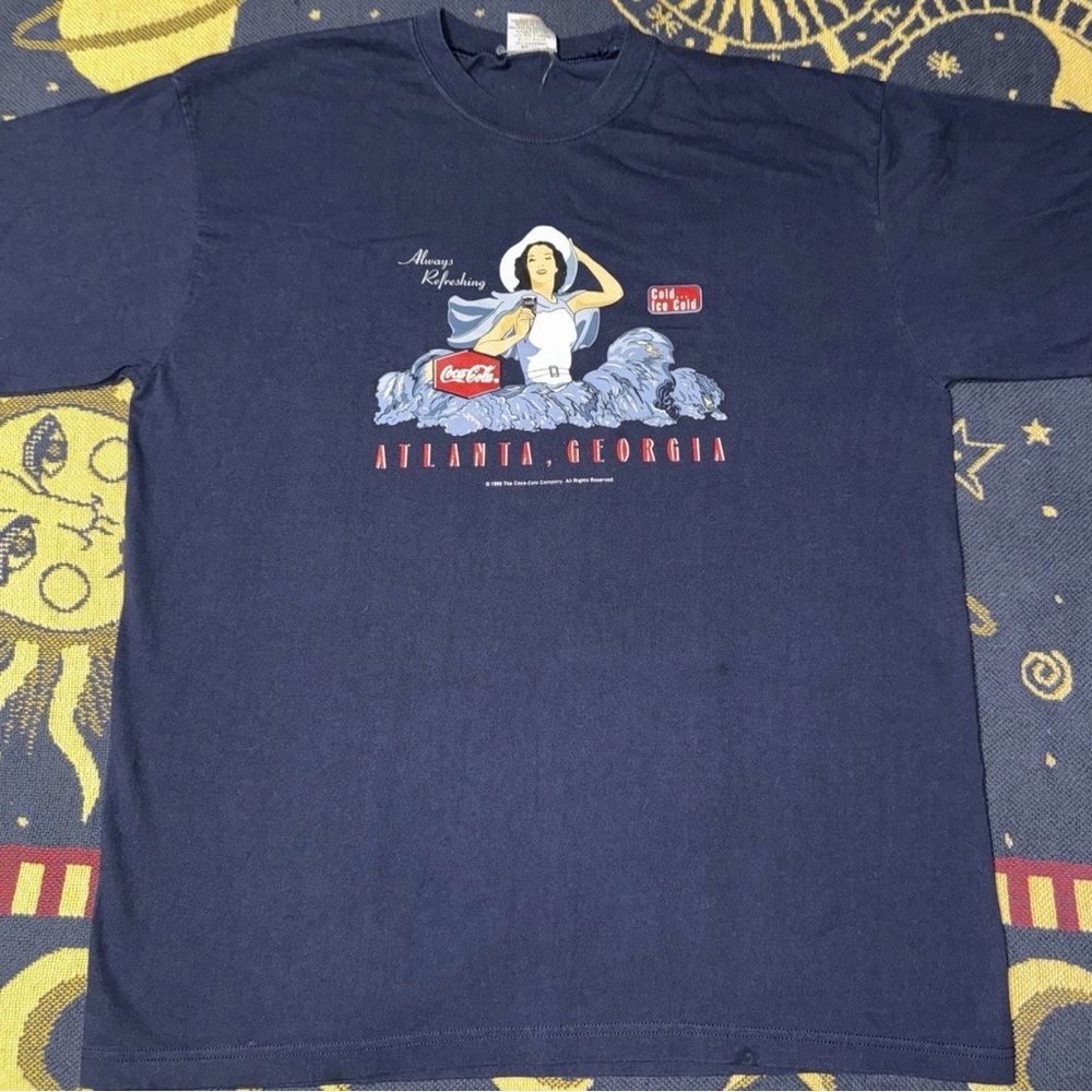 Vintage 1996 Coca Cola Atlanta Georgia T-Shirt Size XL